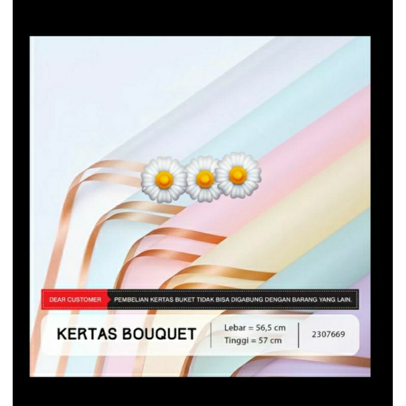 

Kertas buket warna GOLD bunga kertas cellophane buket kertas bunga kertas paper flower wrapping bucket paper kertas bucket termurah