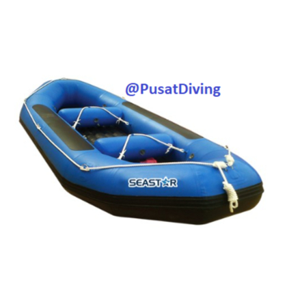 SEASTAR - Perahu Karet Rafting Boat Arung Jeram 6-12 Orang