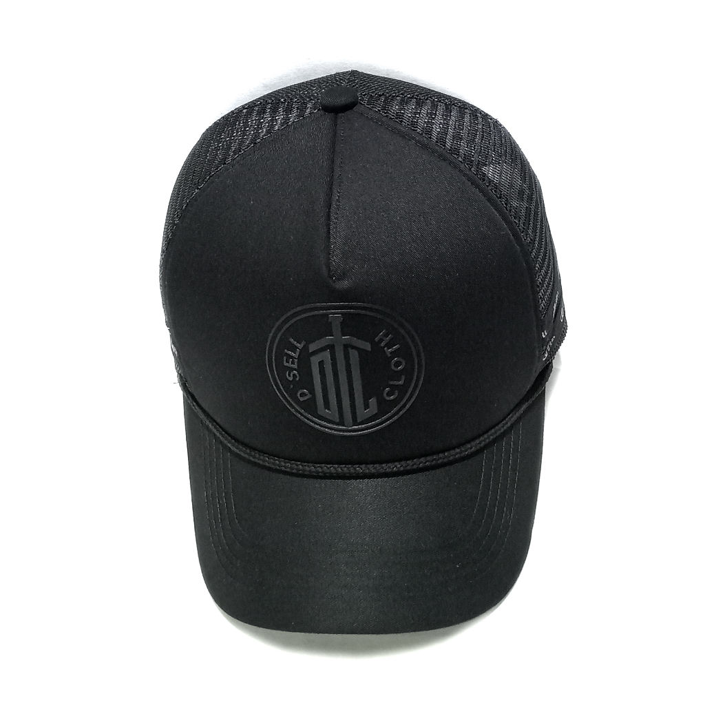 Topi full black/Topi Jaring Pria Dewasa/Topi Baseball/Topi Jaring Premium