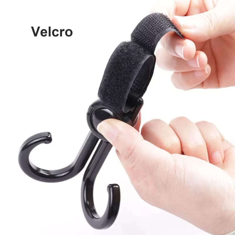 ONLYONE12 Kait Stroller Bayi Multifungsi / Tali Kait Gantungan Sepeda Serbaguna / Stroller Hook Adjustable / Purpose Pram Hook Aksesoris Stroller  Belanja / Prop Gantungan Tas Bayi Shopping / Pram Hook