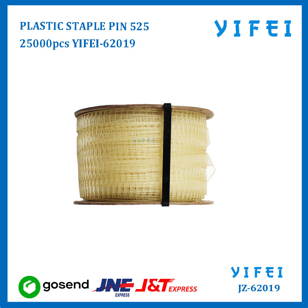 PLASTIC STAPLE PIN 525 25000pcs YIFEI-62019