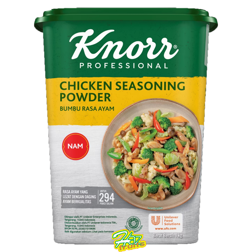 

Knorr Chicken Seasoning Powder non MSG NAM 1kg