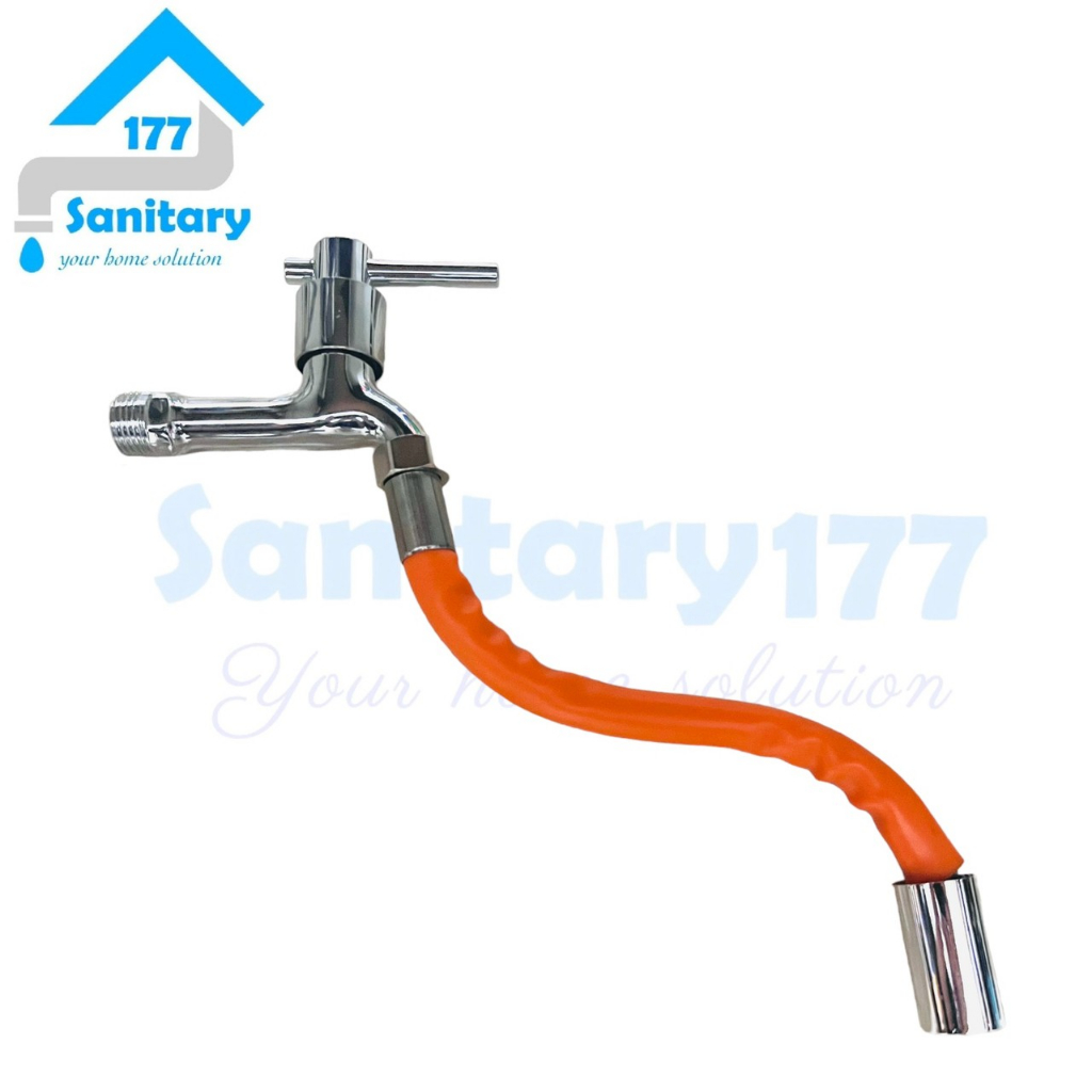 Kran bebek Fleksibel minimalis S179- keran sink dapur cuci piring flexible tembok hitam stainless wastafel bak dapur faucet kitchen set /S17-w9