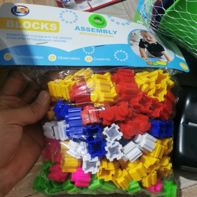 mainan blocks lego blok susun puzzle assembly building lb4 bungkus