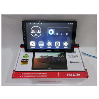 Head Unit TV Android 9 inch Universal Samisen SM 6970 dan F8