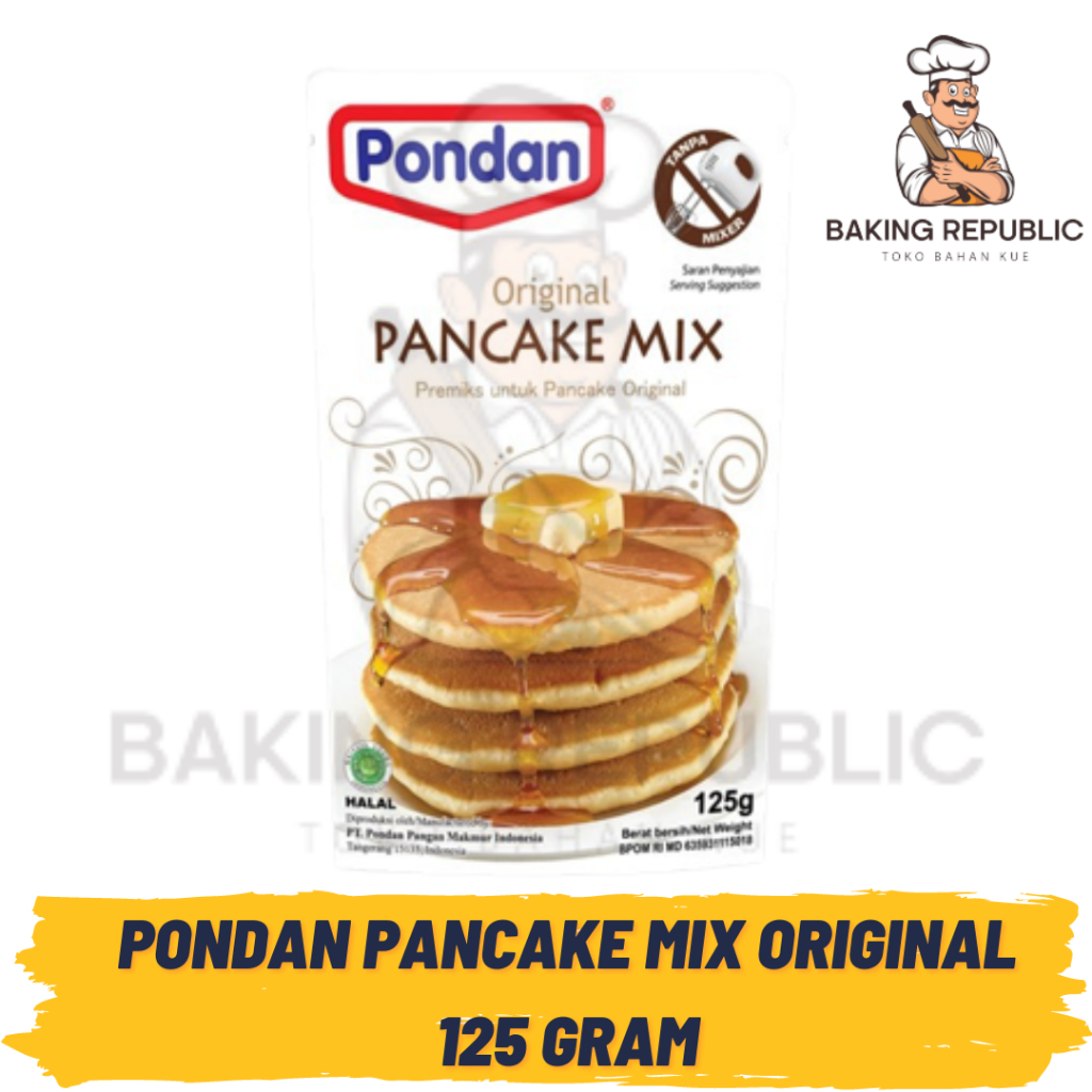 

PONDAN PANCAKE ORIGINAL | 125 GR | KEMASAN POUCH