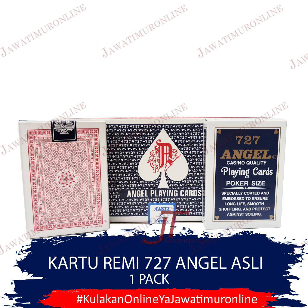 Kartu Remi 727 ANGEL Asli Japan - Remi ANGEL 727 JAPAN