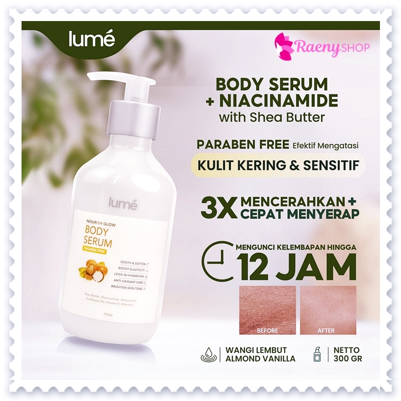Produk baru Lume - Hair & Body Care - LUME Nourish Glow Body Serum BPOM HBL Handbody Lumecolors Pemu
