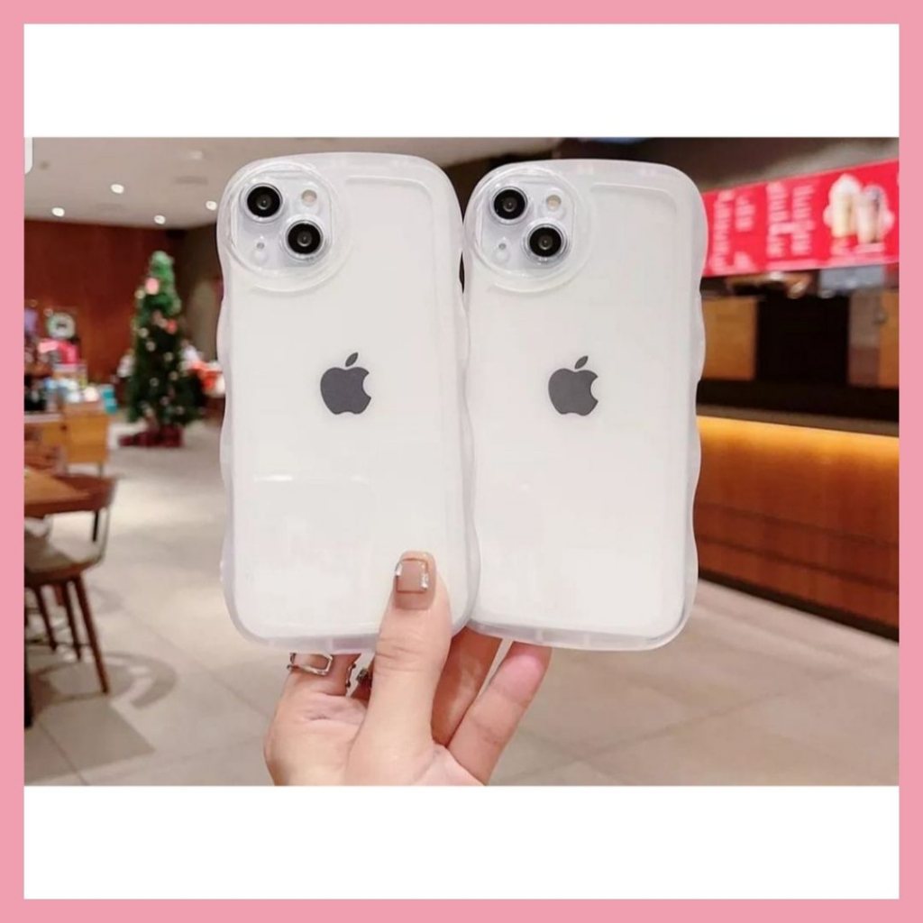 VIVO Y11/Y12/Y12i/Y15/Y17/Y12S/Y20/Y20i/Y20S/Y21/Y21S/Y33S/Y33T Case Gelombang CLEAR 3D VENUS ACC