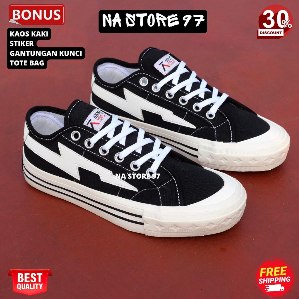 SEPATU CONVERSE 70S HIGH ALL STAR PREMIUM 100% WANITA PRIA SNEAKERS SEKOLAH HITAM PUTIH