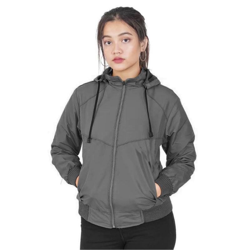 JAKET PARASUT WANITA KEKINIAN OUTDOOR JAKET MUSIM DINGIN WATERPROOF OUTERWEAR DISTRO