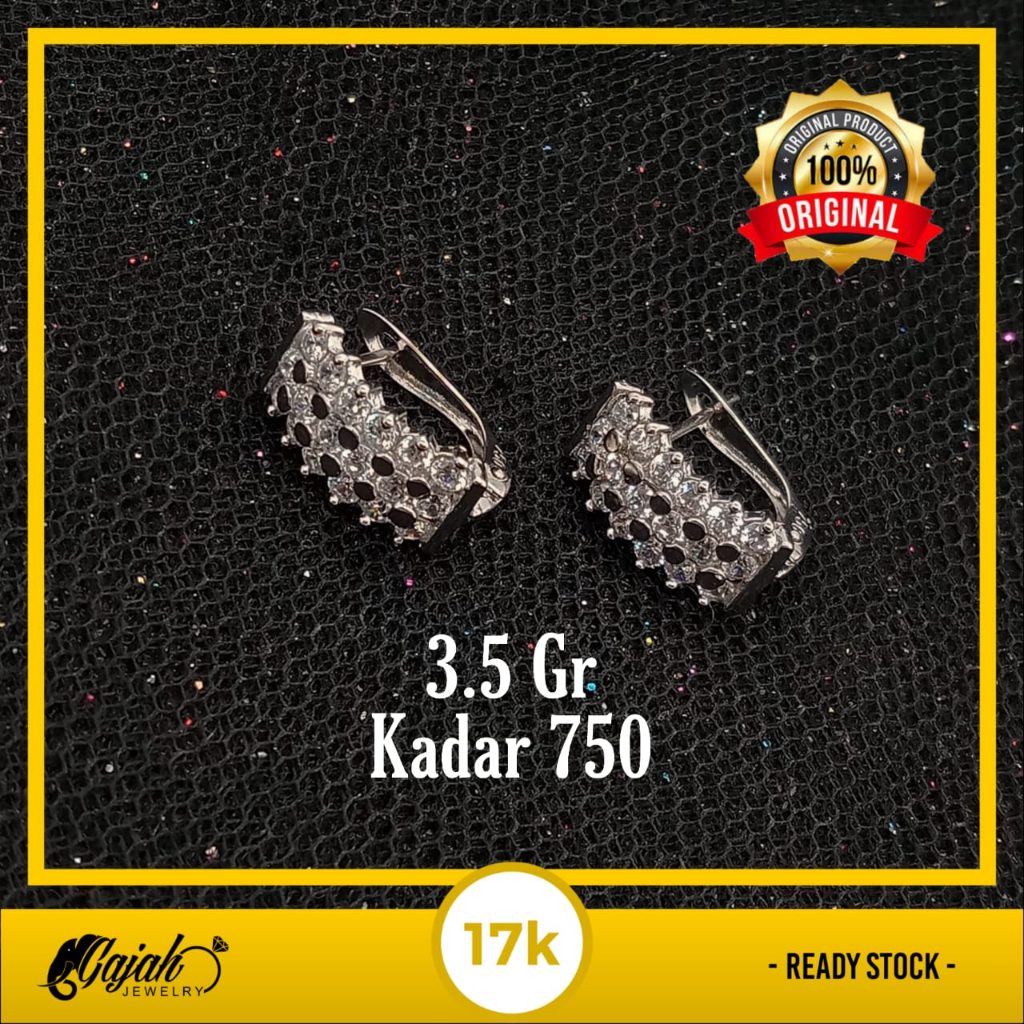 Anting Emas - 3.5 Gr Kadar 750 - 5416