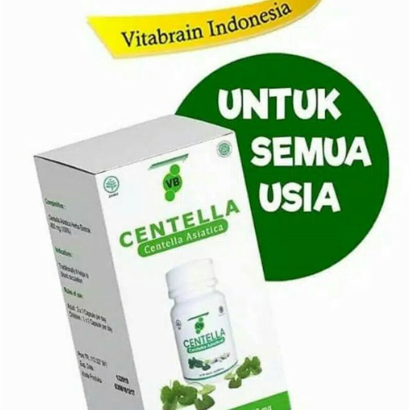 VitaBrain VB Centella | Vitamin Otak Terbaik | Distributor VitaBrain