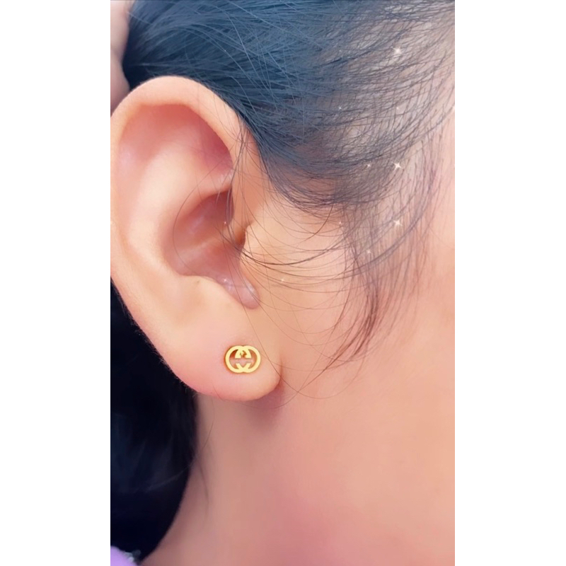 Anting Tusuk Wanita Fashion Import Titanium N28062304