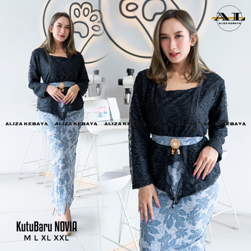 Kebaya Modern / Kebaya Kutu Baru Novia  / Kebaya Wisuda / Kebaya Pendek / Kebaya Natal / Kebaya Pesta / Kebaya Brukat