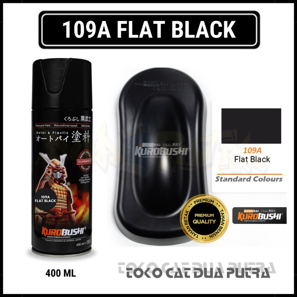Samurai Paint 109A Black Flat