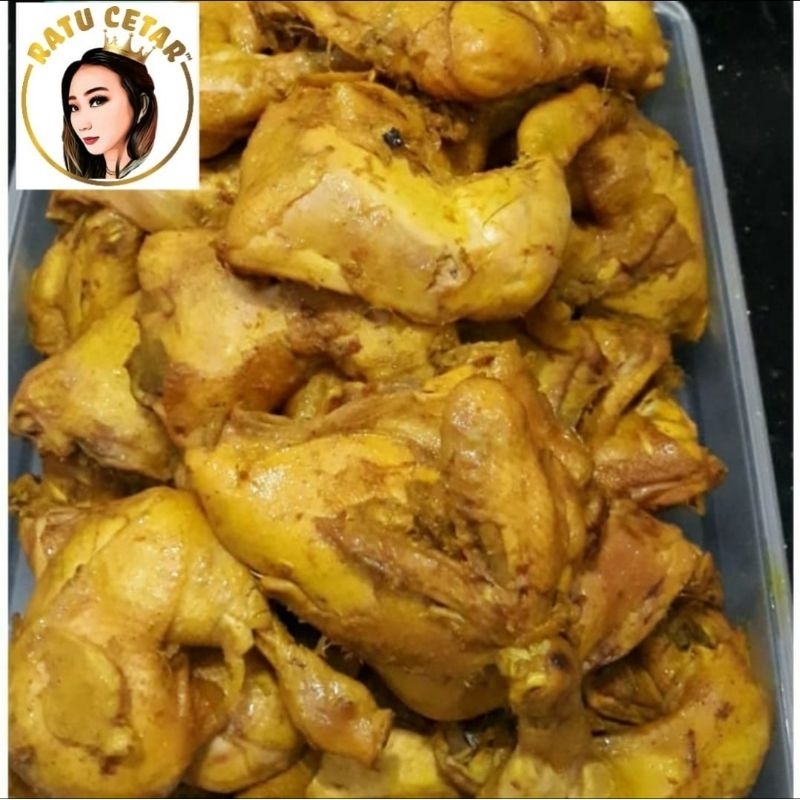 

Ayam Kuning Khas Bumbu Ratu Cetar