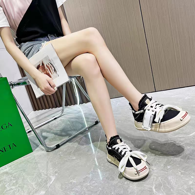 COD POS 782 Sepatu Sneakers Kanvas Casual Wanita Premium