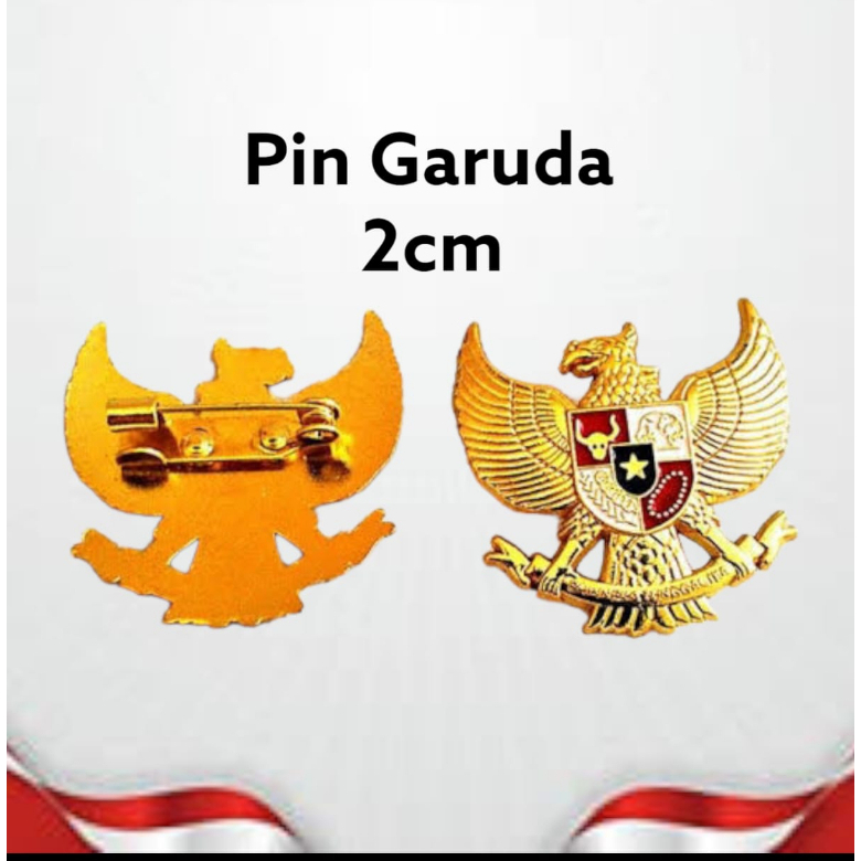 Pin Garuda 2cm Bross garuda Peniti