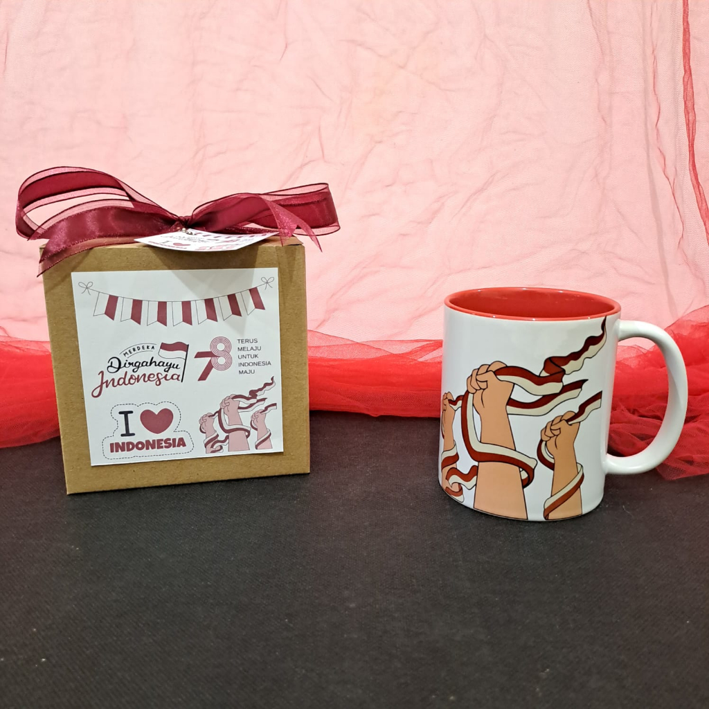 Hampers Mug Natal Christmas Premium