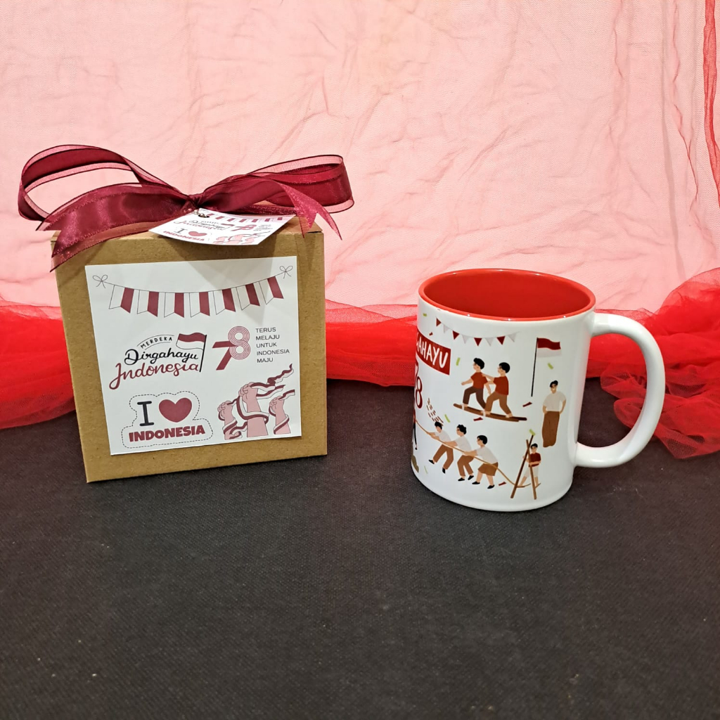 Hampers Mug Natal Christmas Premium