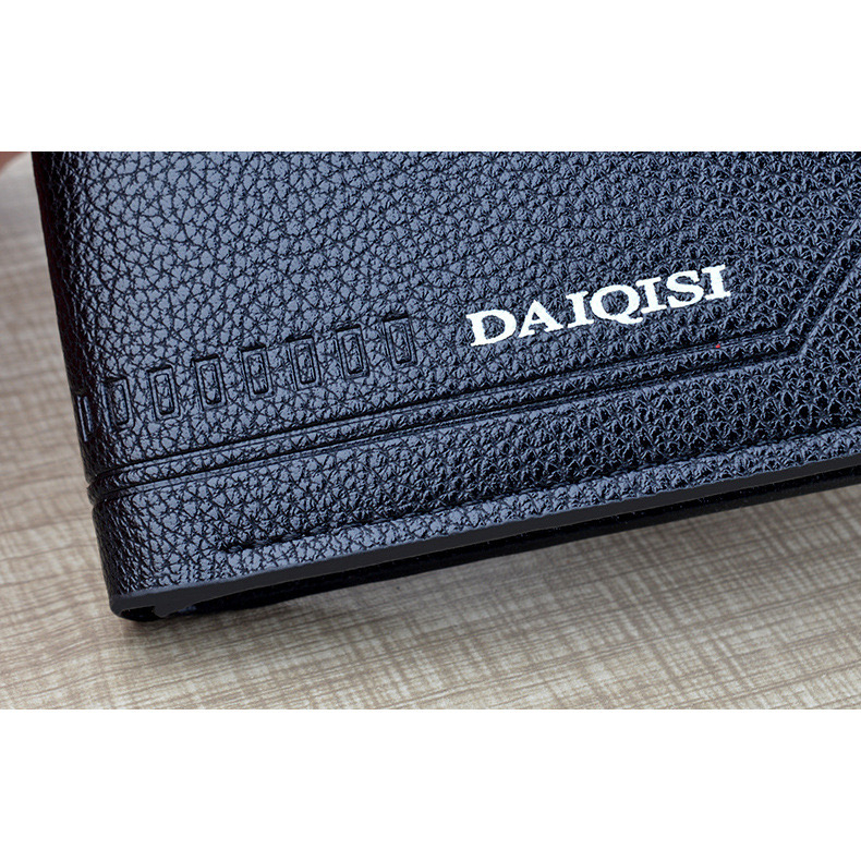 IMPOR DAIQISI 9339-1 DOMPET UANG LIPAT PRIA DENGAN KANCING PENGUNCI TOKYO GHOUL NARUTO