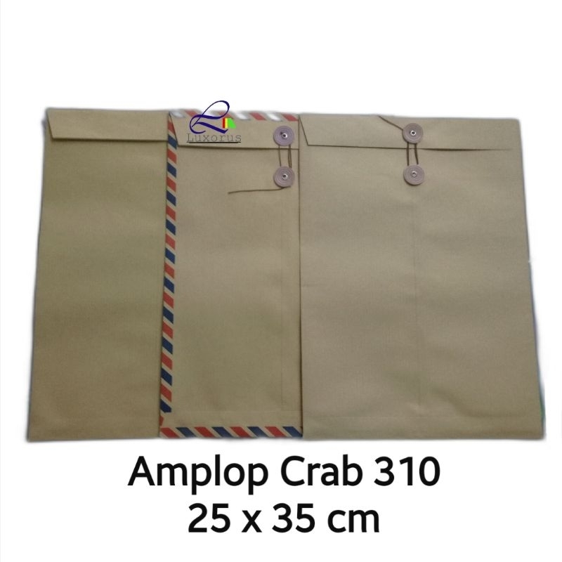 

Amplop Coklat Folio Crab 310 ( 10 Lembar )