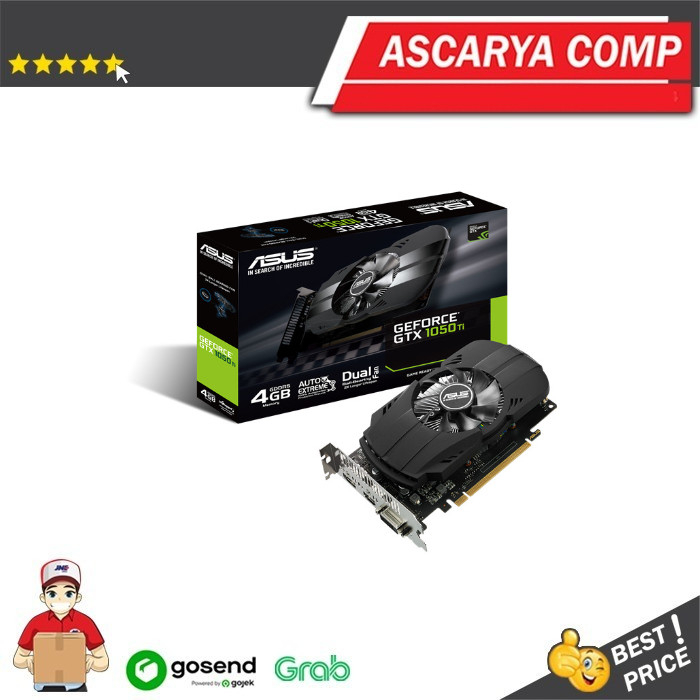 ASUS Phoenix GeForce GTX 1050 Ti 4GB GDDR5 - VGA ASUS GTX 1050Ti 4G