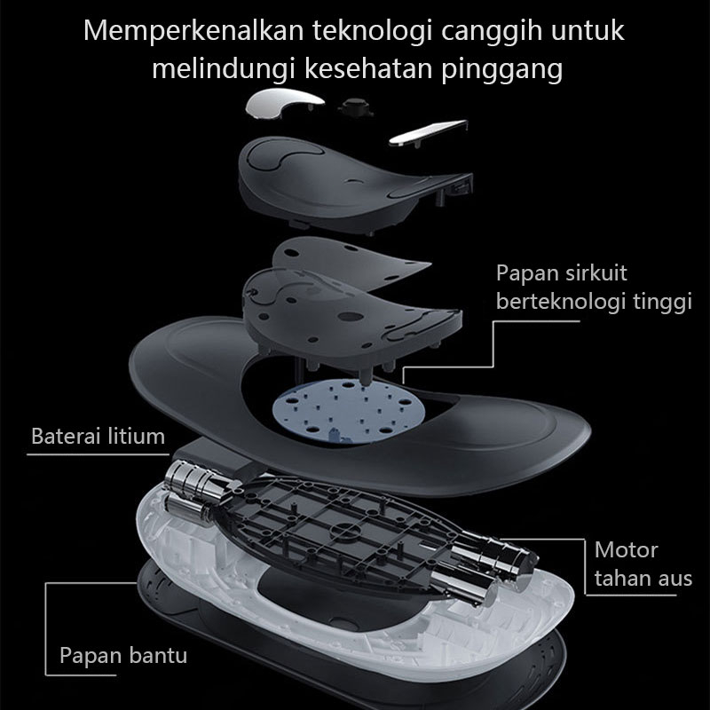 Lumbar Traction Device Alat Terapi Punggung Alat Fisioterapi Saraf Kejepit Generasi Kedua