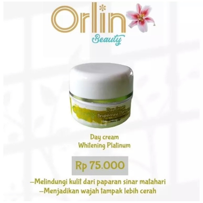 DAY CREAM ORLIN BEAUTY/ANTI KUSAM/KULIT NORMAL/SKINCARE ORLIN BEAUTY/ORIGINAL