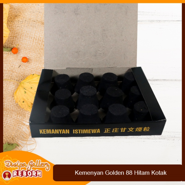 Dupa/ Hio Wangi Harum Kemenyan Golden 88 hitam kotak