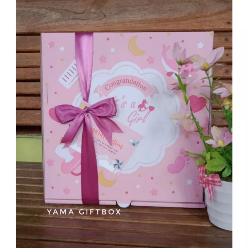 hampers bayi Yama giftbox kado lahiran dress anak