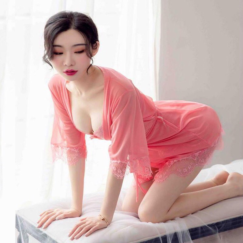 OliveShop ❤️ Lingerie B088 Kimono Trikot Sexy Night Gown