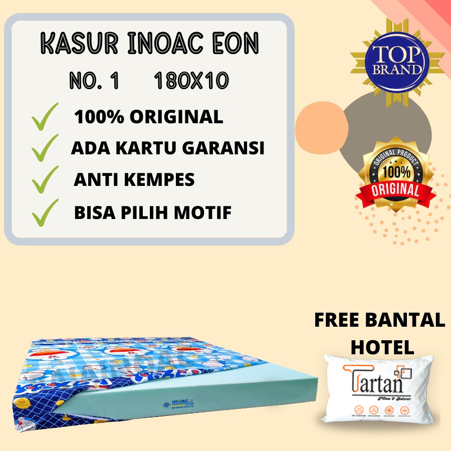 KASUR BUSA INOAC SIZE NO 1 EON D23 200X180X10 ORIGINAL  -Raja Inoac