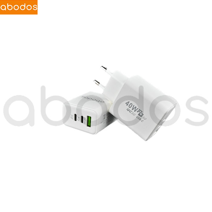 Abodos 2 PD 40W + 1 USB QC 3.0 FAST CHARGER