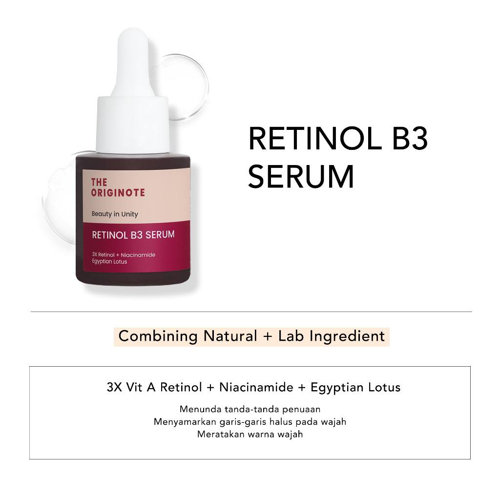 [BPOM] THE ORIGINOTE - Serum Acne | Bright | Vitc | Peeling | Retinor 20Ml