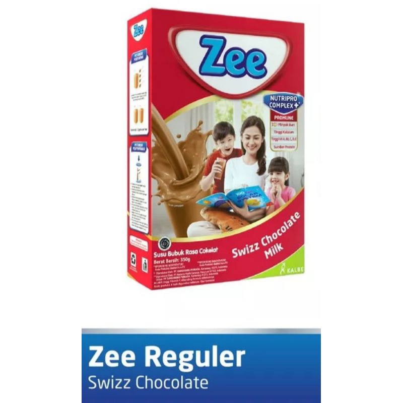 

Zee Reguler Swizz Chocolate Milk 350gr