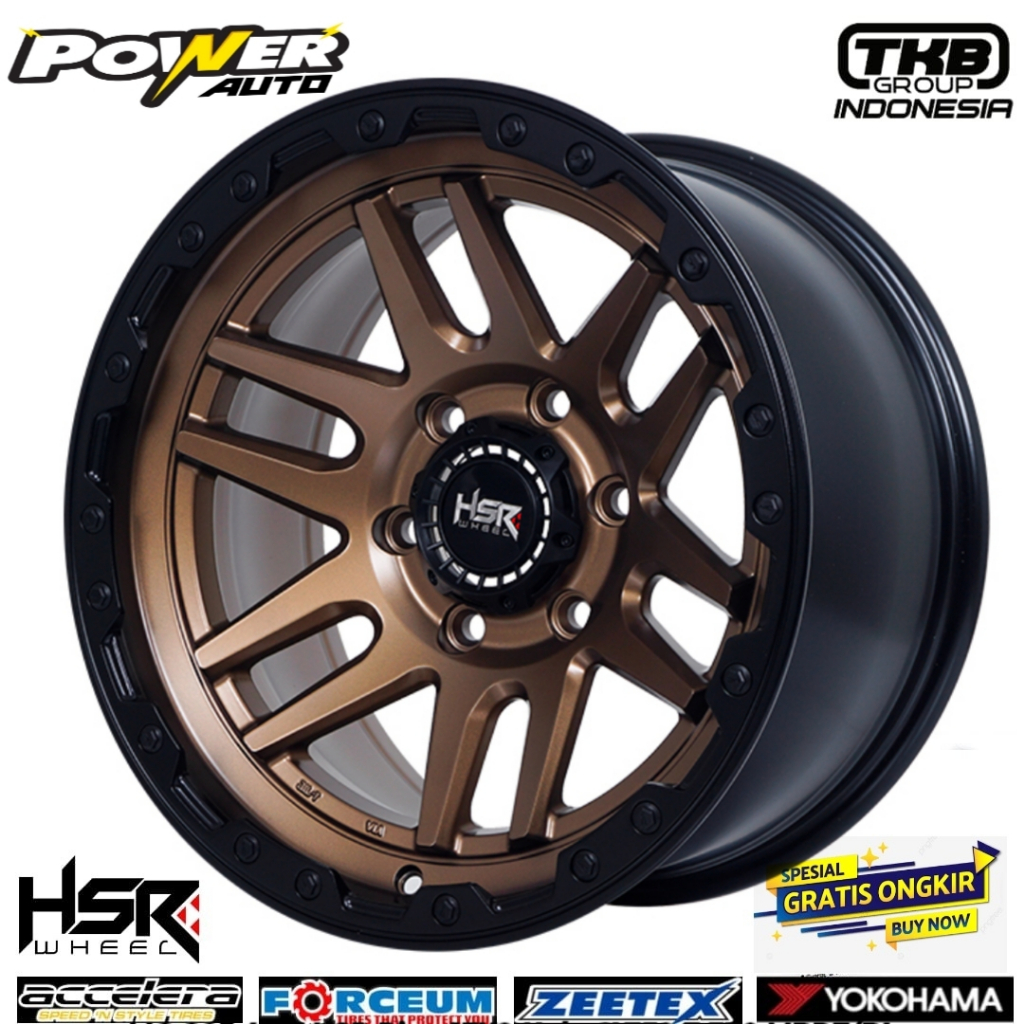 velg model offroad terbaru tipe MC-803 4217 HSR ring 17 baut 6 fortuner strada dll