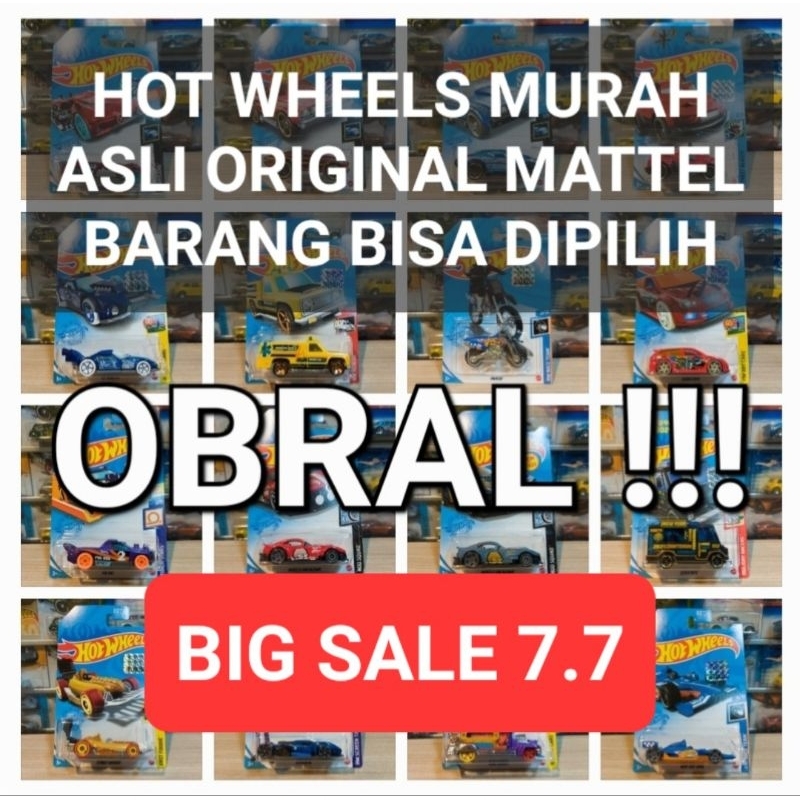 Hotwheels MURAH ALBUM 2 - HOT WHEELS ORIGINAL ASLI 100% - MAINAN - MOBIL MOBILAN ANAK