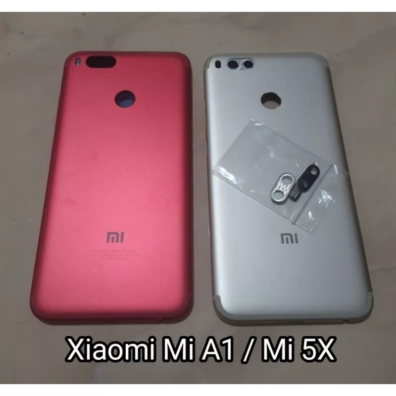 Cessing Kesing Hausing Xiaomi Mi A1 Xiaomi Mi 5X Backdor Back Cover Back case Tutup belakang batre O