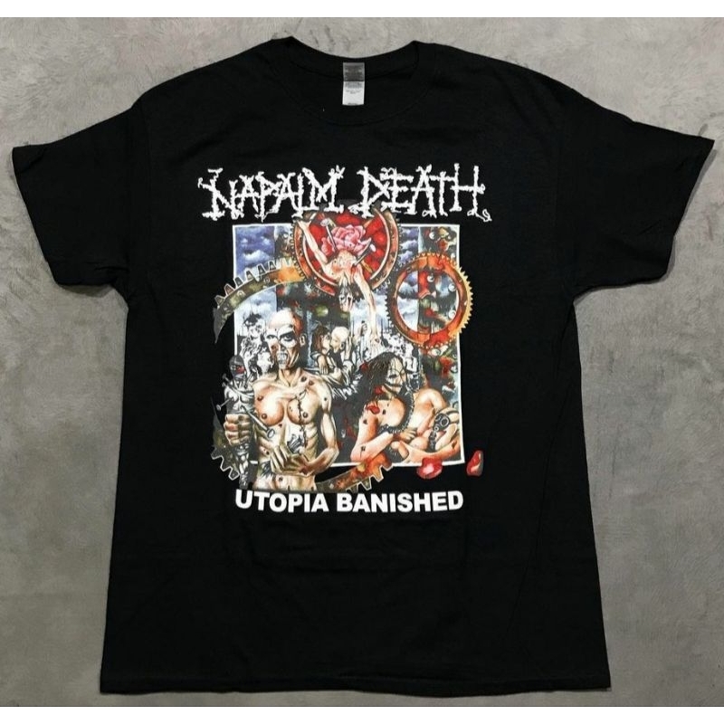 Tshirt Napalm Death - Utopia Banished - L