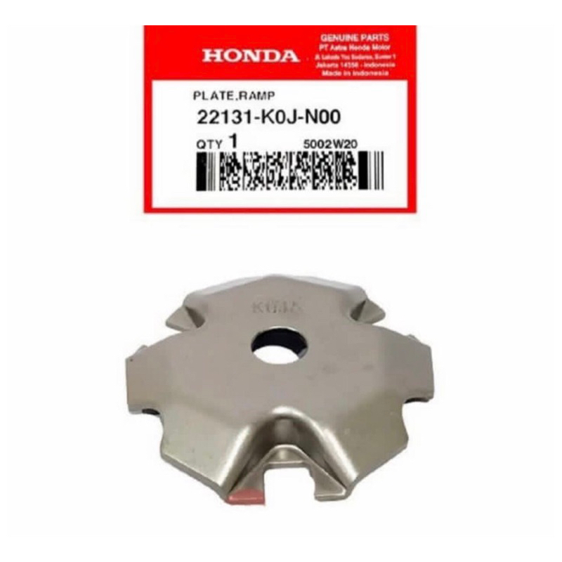 PLAT TUTUP RUMAH ROLLER GENIO BEAT LED DELUXE 2020 HONDA KOJ