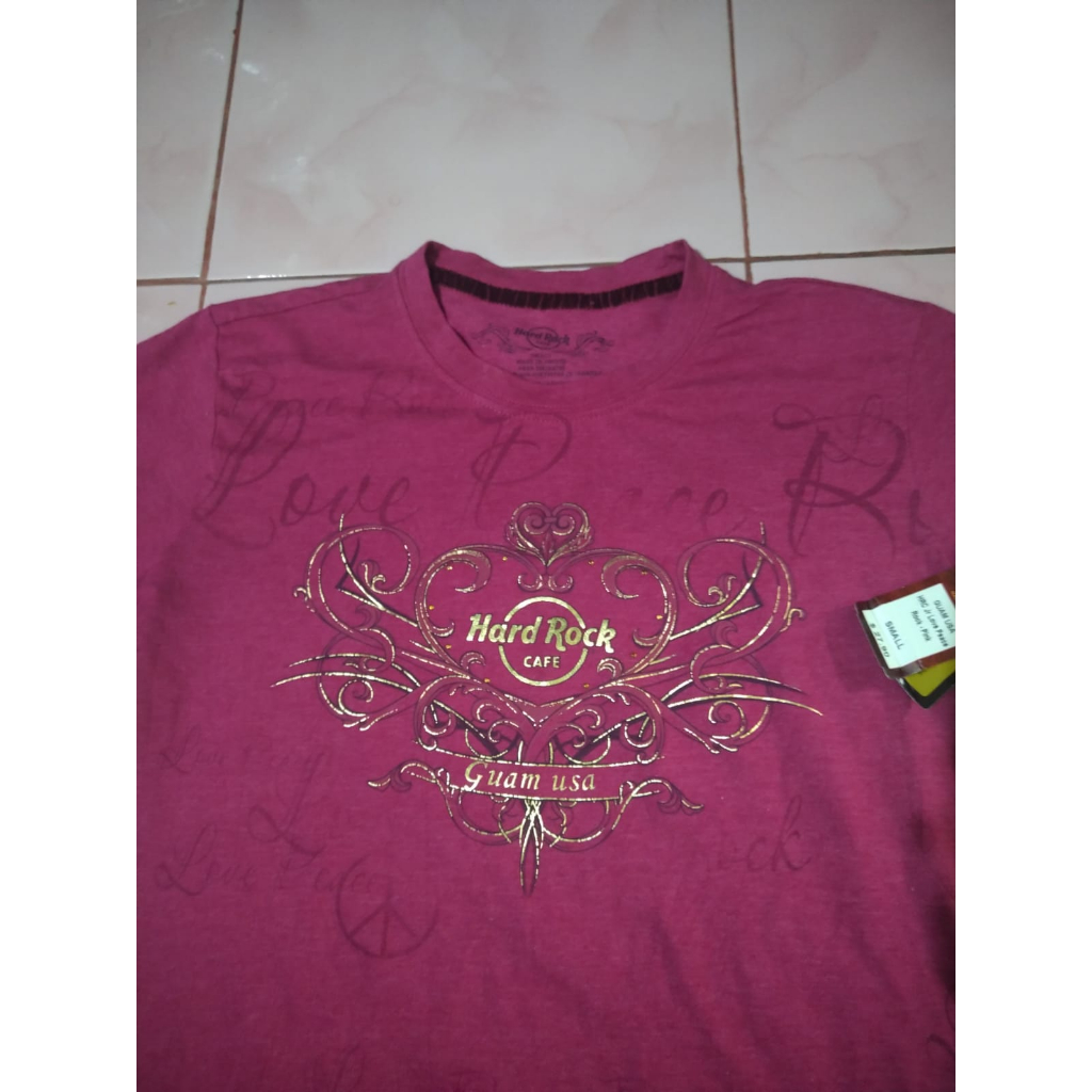 kaos hard rock Guam USA BNWT second original