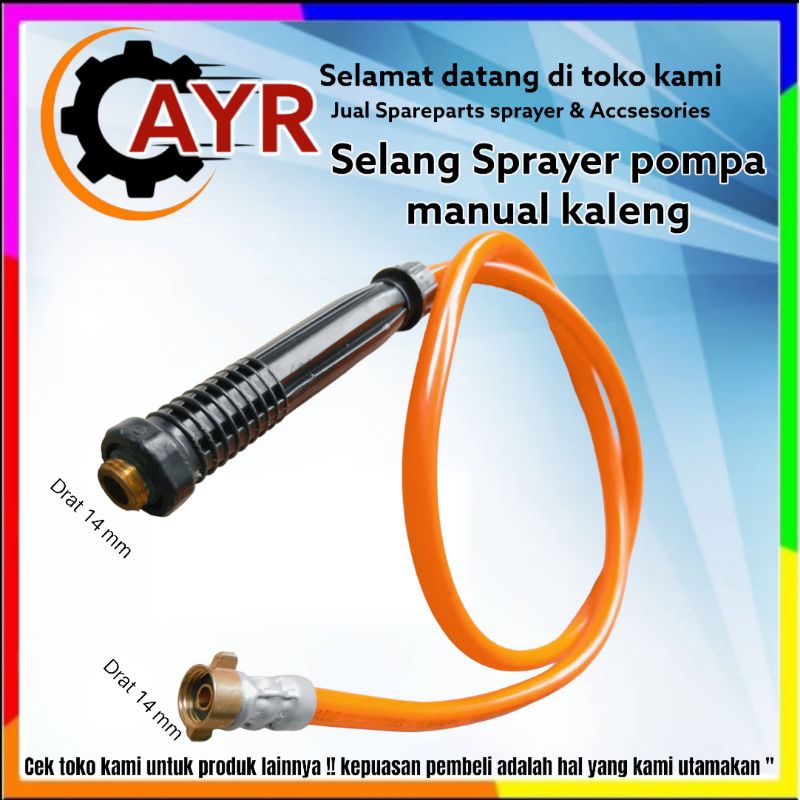 SELANG SPRAYER POMPA MANUAL