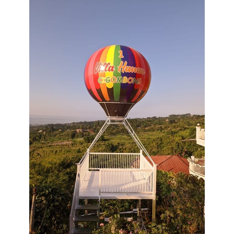Balon Selfie ukuran 3 m | Balon Spot Foto | Balon Selfi | Balon Wisata | Balon Foto Wisata