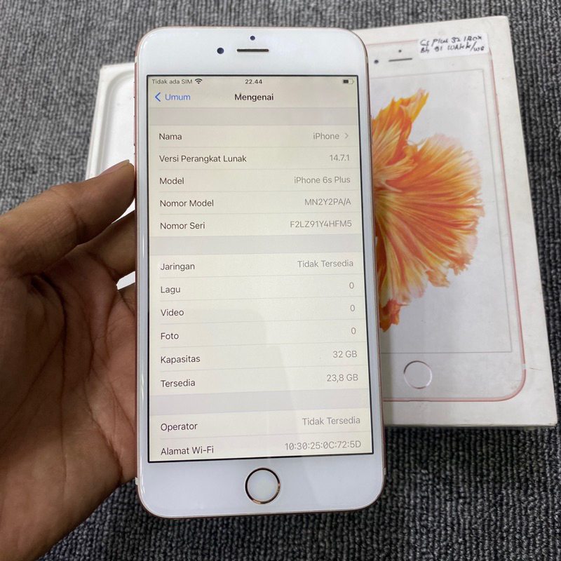iPhone 6s plus 32GB/128gb Resmi ibox