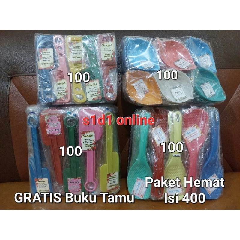 400pcs Paket Hemat Souvenir Pernikahan