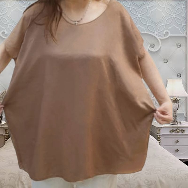 atasan polos super jumbo wanita LD 143 CM BIG SIZE baju santai bali jumbo polos wanita baju polos big size wanita bahan rayon premium quality halus lembut dan adem