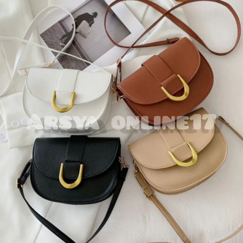 CK GABIN SADDLE BAG/TAS SELEMPANG BAHU WANITA/HANDBAG WANITA.