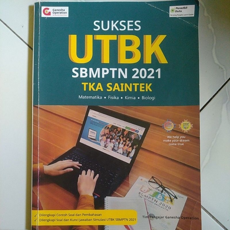 Preloved Buku Sukses UTBK SBMPTN 2021 TKA Saintek